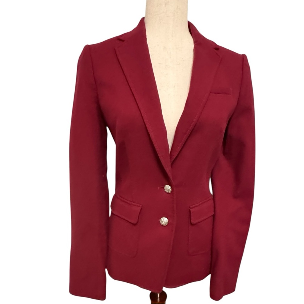 Banana Republic | Red Blazer | Sz 2 Tall